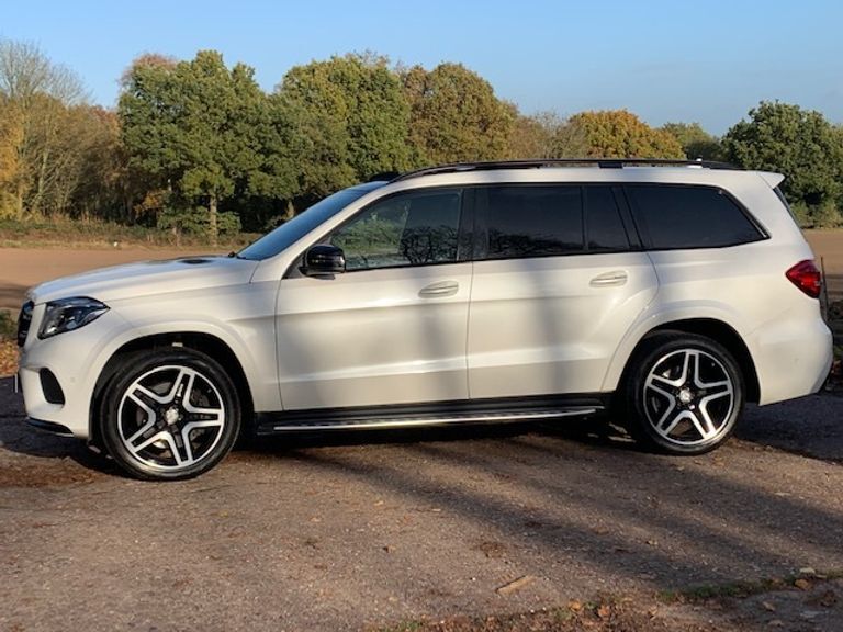 Mercedes-Benz GLS Class Gls 350 D 4Matic Amg Line White #3