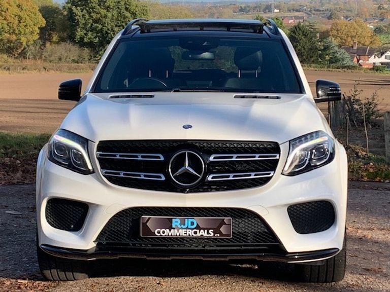 Mercedes-Benz GLS Class Gls 350 D 4Matic Amg Line White #2