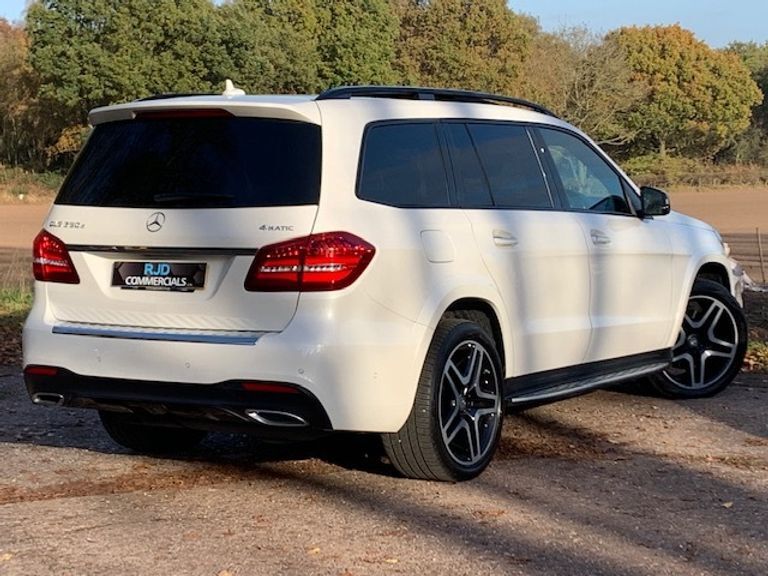 Mercedes-Benz GLS Class Gls 350 D 4Matic Amg Line White #4