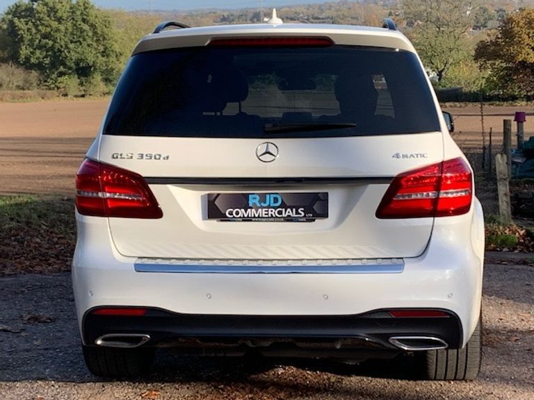 Mercedes-Benz GLS Class Gls 350 D 4Matic Amg Line White #5