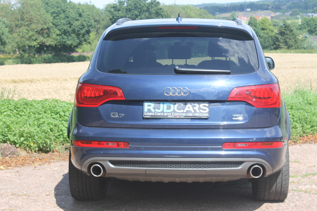 Audi Q7 Suv Quattro 3.0Tdi 245 Ss S Line Tip X5RRG Blue #4