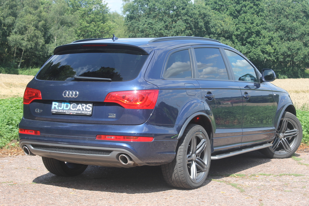 Audi Q7 Suv Quattro 3.0Tdi 245 Ss S Line Tip X5RRG Blue #3