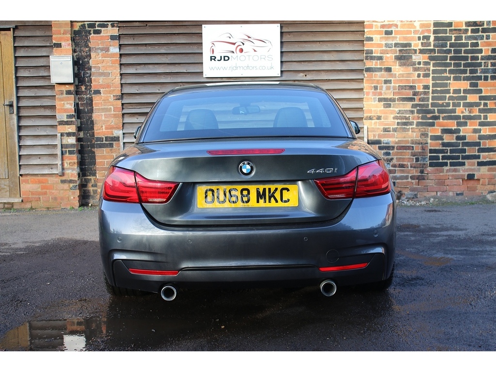 BMW 4 Series 440I M Sport U325 Ulez OU68MKC Grey #4