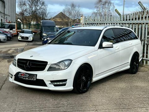 Mercedes-Benz C Class C250 Cdi Blueefficiency White