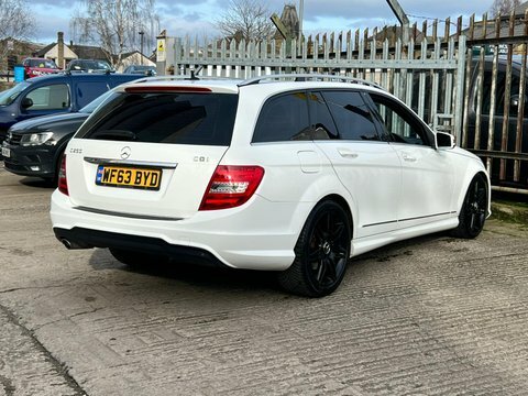 Mercedes-Benz C Class C250 Cdi Blueefficiency WF63BYD White #6