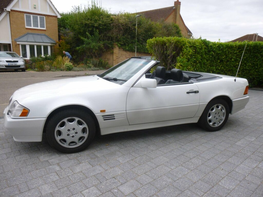 Mercedes-Benz SL Class 3.2 Sl320 White #5