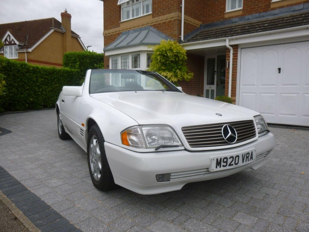 Mercedes-Benz SL Class 3.2 Sl320 White #3