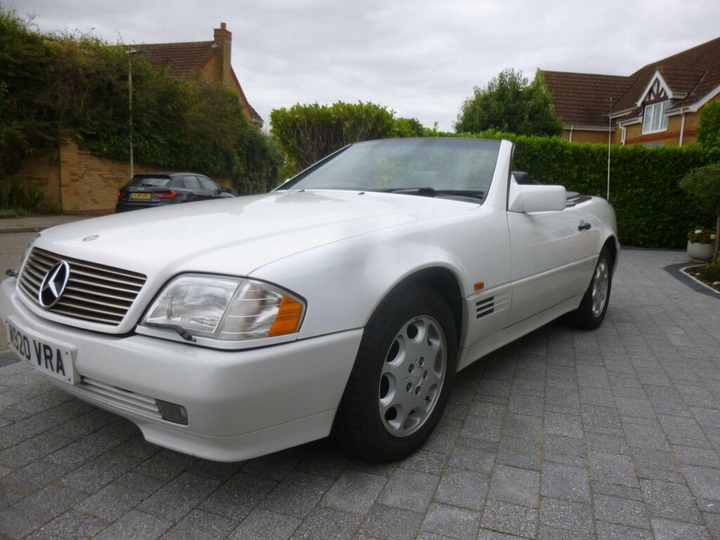 Mercedes-Benz SL Class 3.2 Sl320 White #4