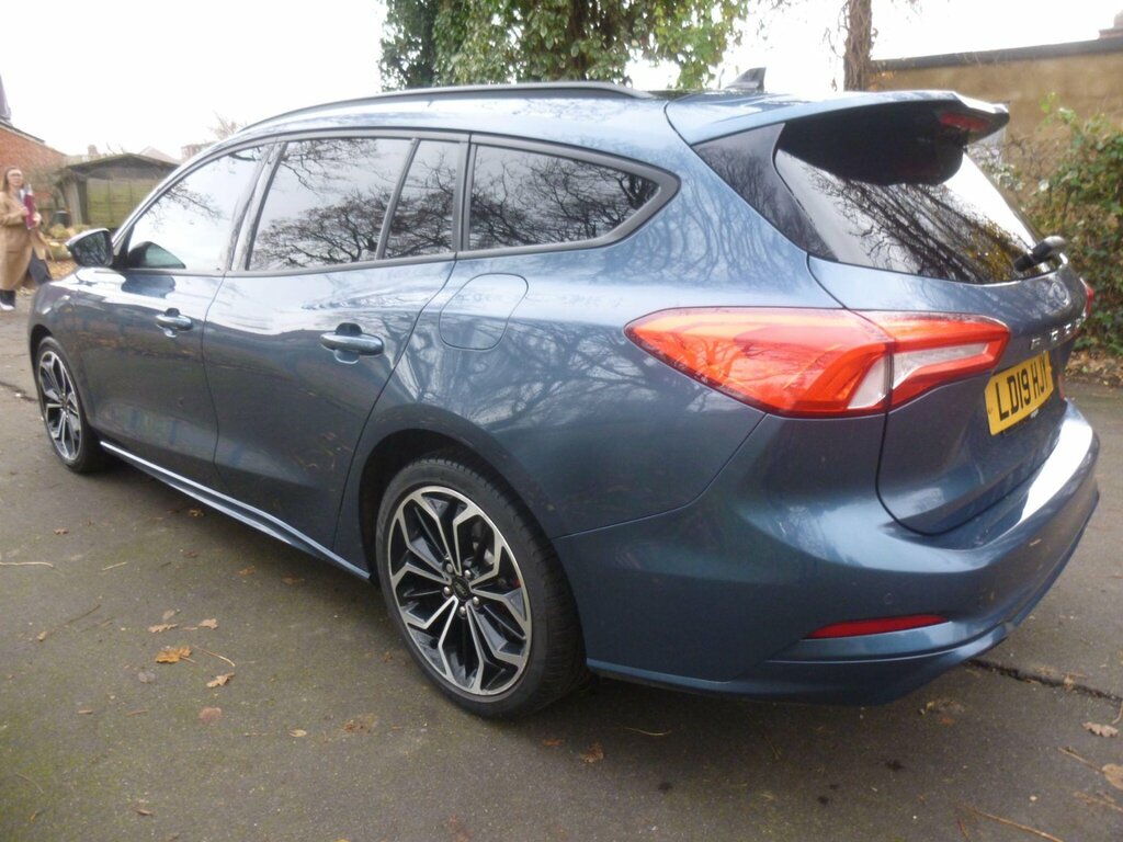 Ford Focus 1.0T Ecoboost St-line X Euro 6 Ss LD19HJY Blue #5
