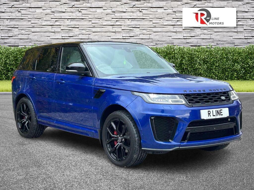 Land Rover Range Rover Sport 5.0 P575 V8 Svr 4Wd Euro 6 S S Blue