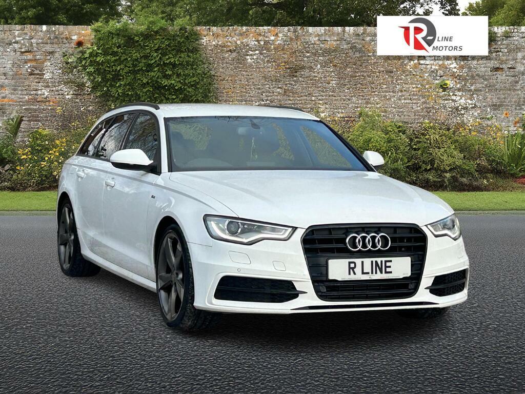 Audi A6 Avant 2.0 Tdi Black Edition Euro 5 S S White #3