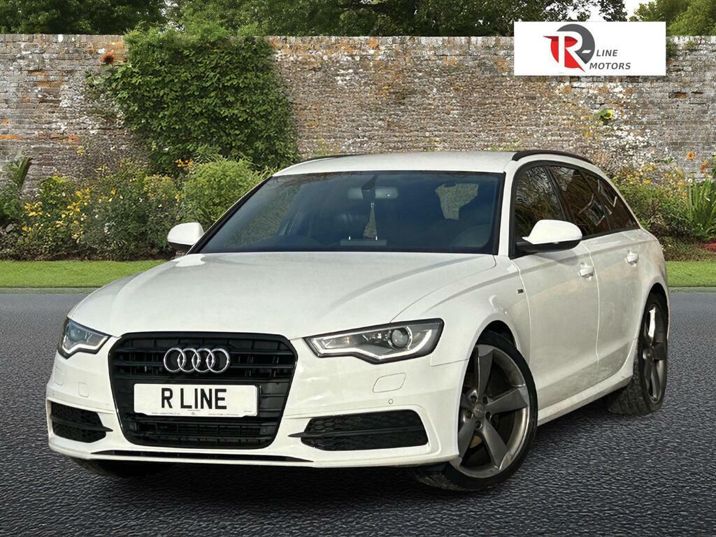 Audi A6 Avant 2.0 Tdi Black Edition Euro 5 S S White #5