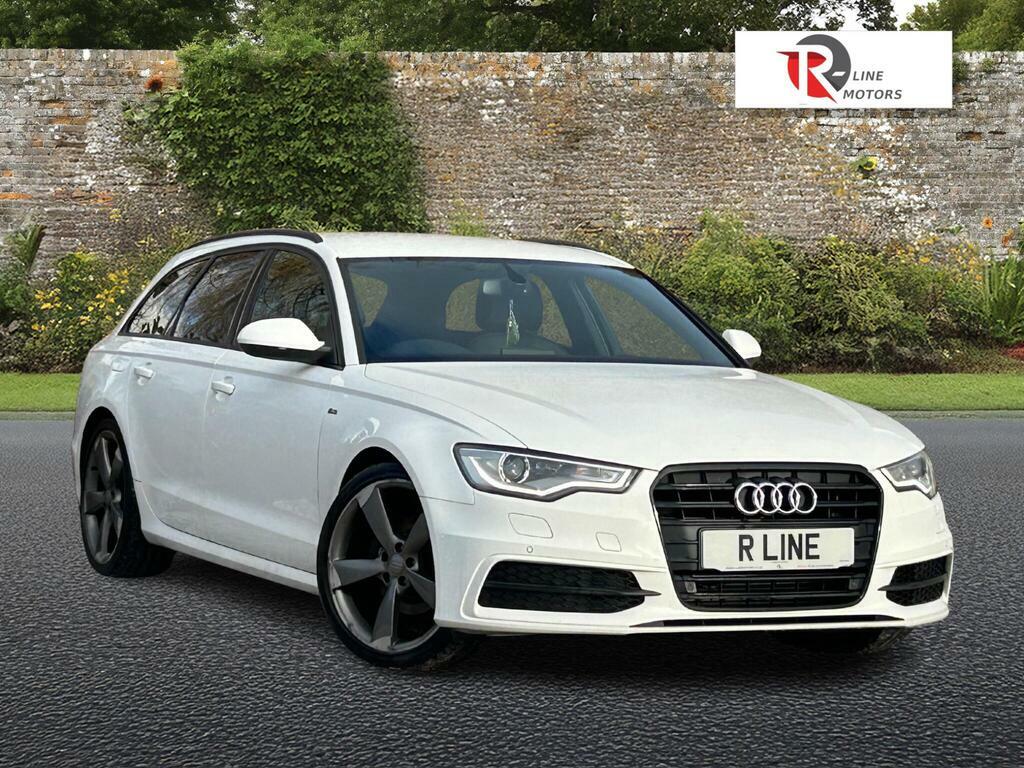 Audi A6 Avant 2.0 Tdi Black Edition Euro 5 S S White