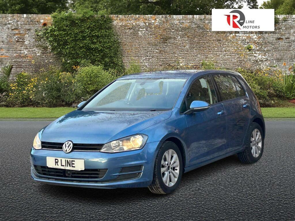 Volkswagen Golf 1.6 Tdi Bluemotion Tech Se Dsg Euro 5 Ss SV63AYD Blue #4