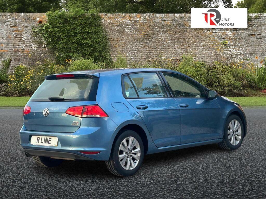 Volkswagen Golf 1.6 Tdi Bluemotion Tech Se Dsg Euro 5 Ss SV63AYD Blue #6