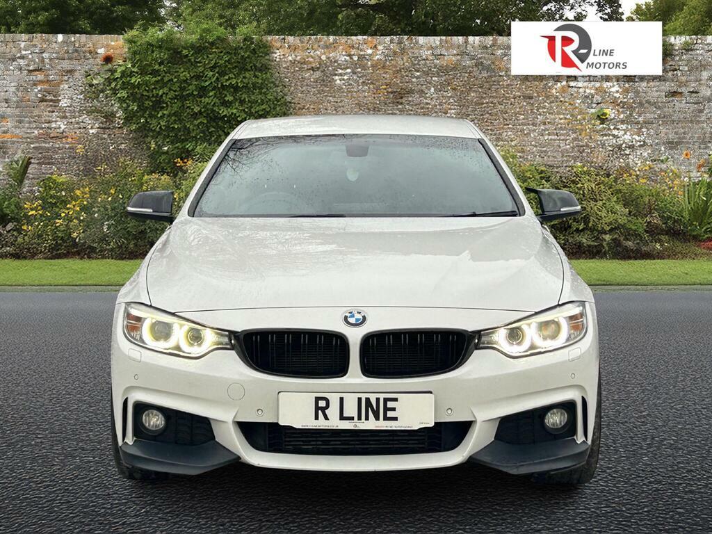 BMW 4 Series Gran Coupe 2.0 420D M Sport Hatchback YB14LHR White #3