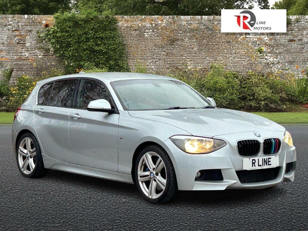 BMW 1 Series 2.0 118D M Sport Euro 5 S S FV64PKE Silver #2