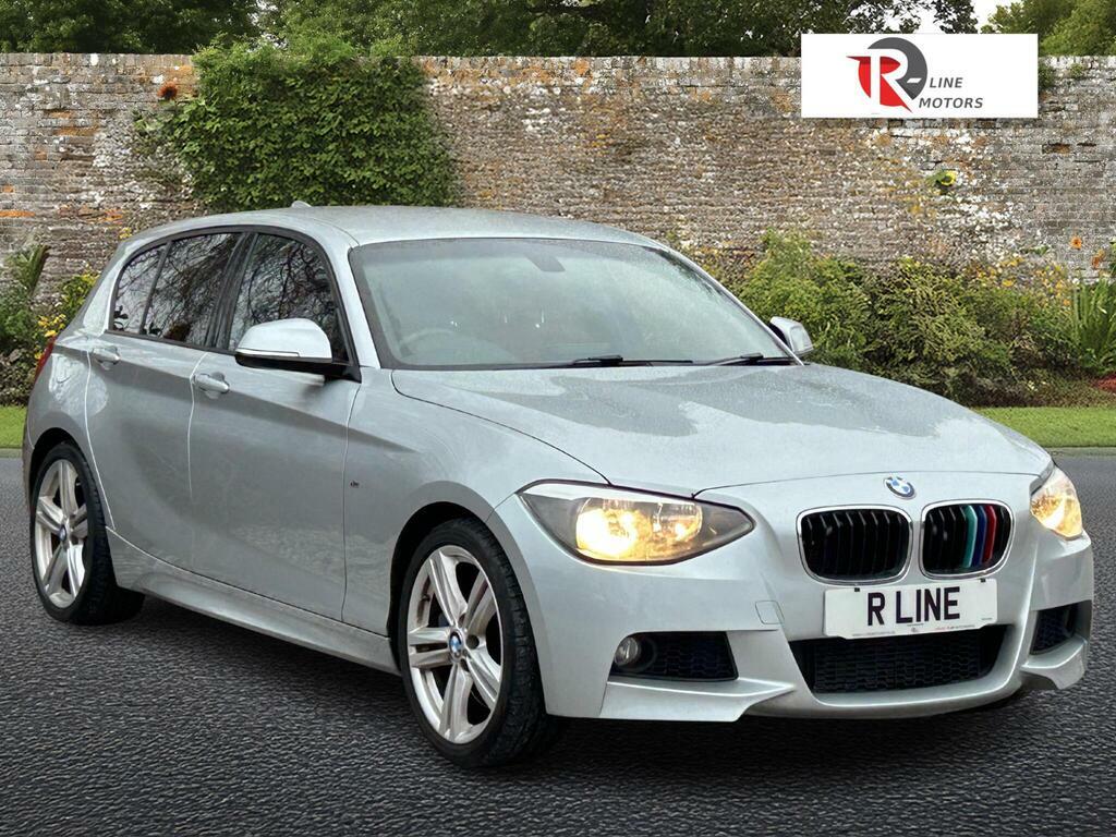 BMW 1 Series 2.0 118D M Sport Euro 5 S S FV64PKE Silver #3