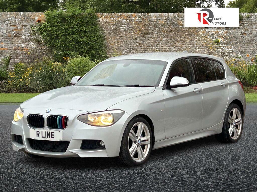 BMW 1 Series 2.0 118D M Sport Euro 5 S S FV64PKE Silver #6