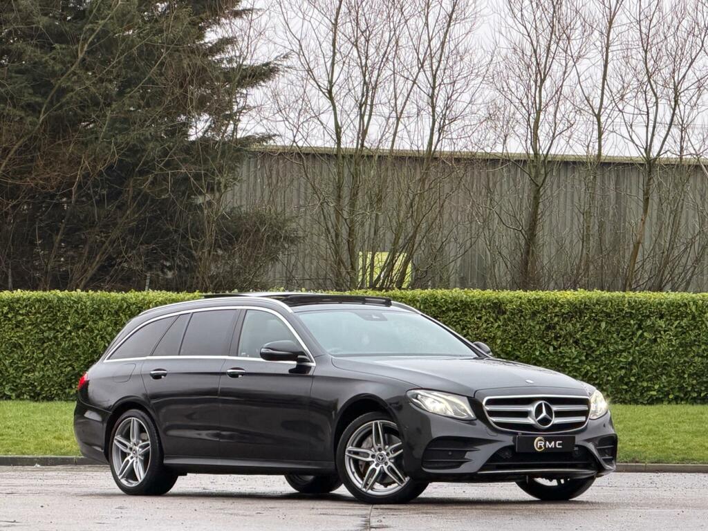 Mercedes-Benz E Class 2.0 E220d Amg Line Premium G-tronic 4Matic Euro Black