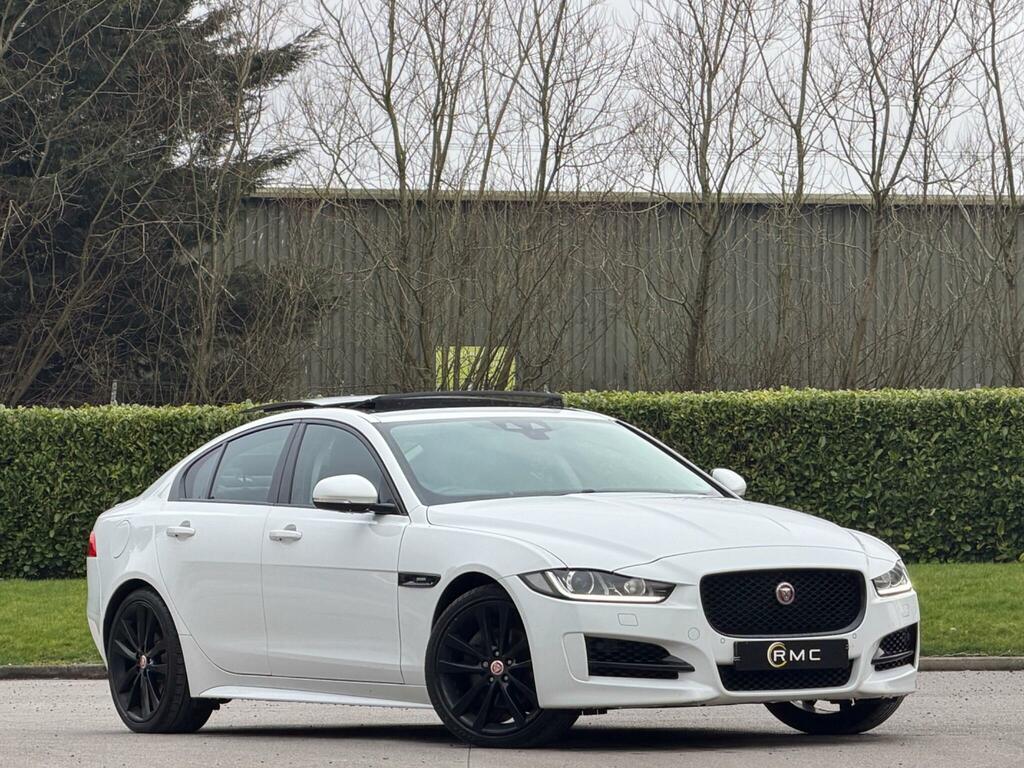 Jaguar XE 2.0D R-sport Euro 6 Ss White