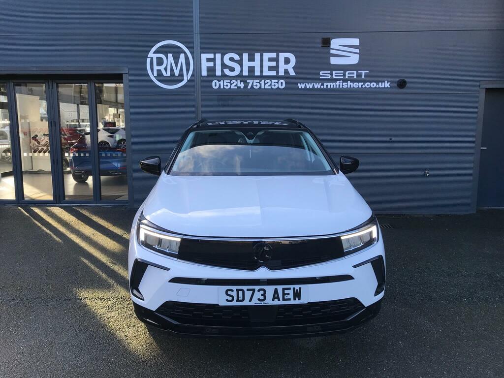 Vauxhall Grandland 1.2 Turbo Gs Euro 6 Ss SD73AEW White #2