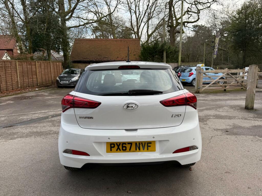 Hyundai I20 1.2 Se Euro 6 PX67NVF White #6