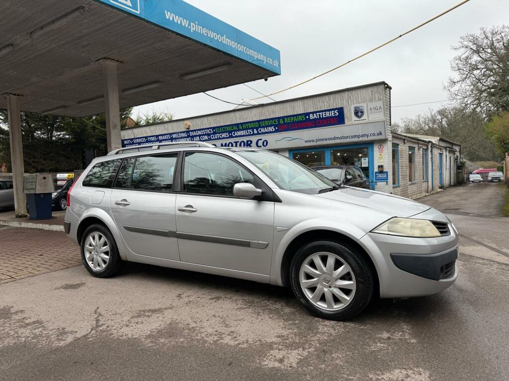 Renault Megane 1.6 Vvt Dynamique Silver