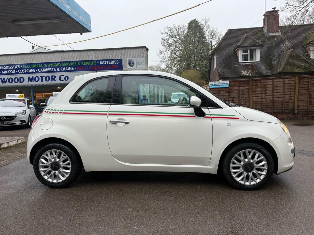 Fiat 500 1.2 Lounge Euro 6 S S EF64ZNJ White #5