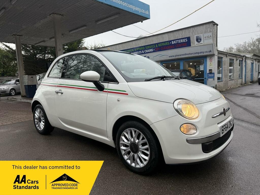 Fiat 500 1.2 Lounge Euro 6 S S White