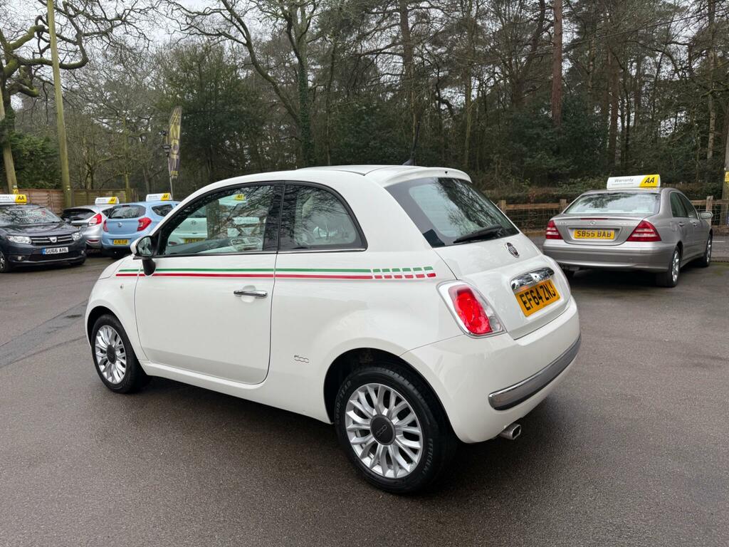Fiat 500 1.2 Lounge Euro 6 S S EF64ZNJ White #2