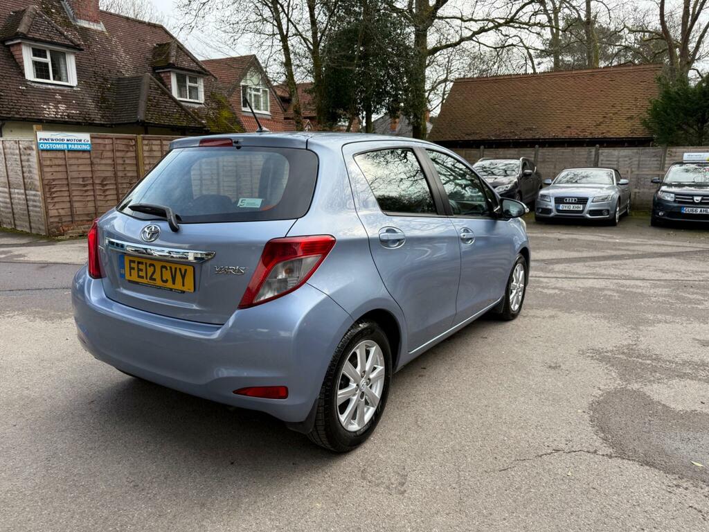Toyota Yaris 1.33 Dual Vvt-i Tr Euro 5 Blue #4