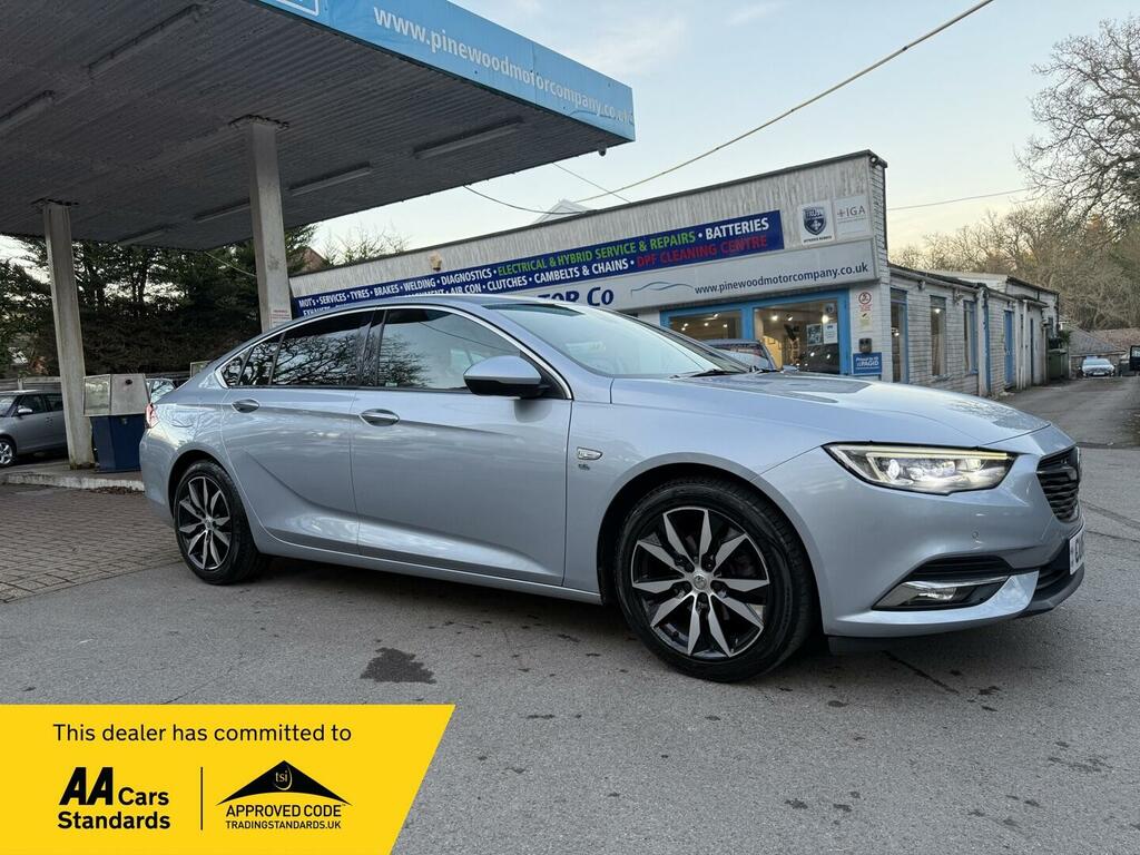 Vauxhall Insignia 1.5I Turbo Elite Nav Grand Sport Euro 6 S S Silver