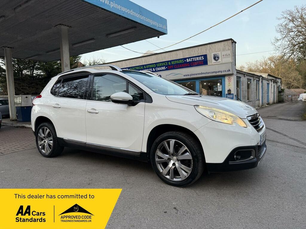 Peugeot 2008 1.2 Puretech Feline Euro 6 S S Mistral White