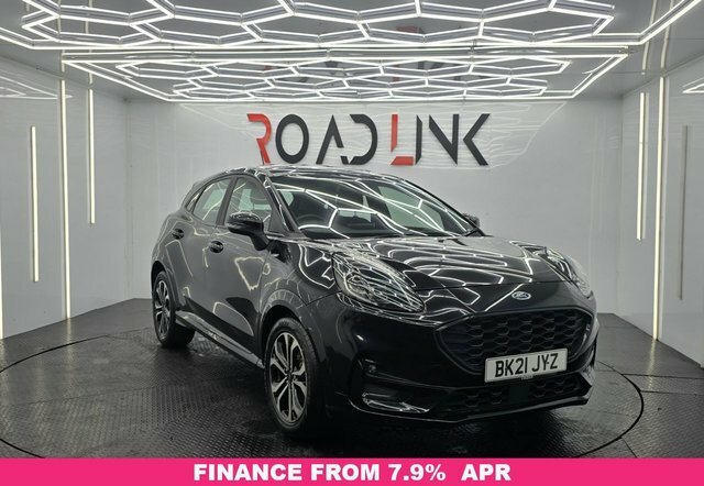 Ford Puma 1.0T Ecoboost Mhev St-line Suv E Black