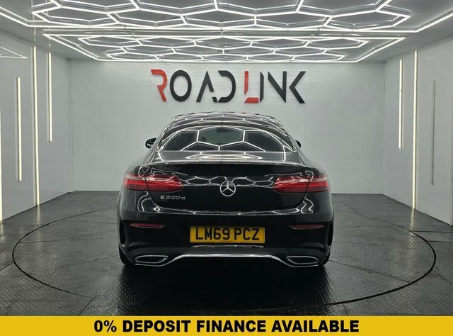Mercedes-Benz E Class 2.0 E220d Amg Line Coupe G-tronic Euro LM69PCZ Black #6
