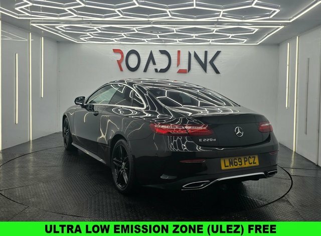 Mercedes-Benz E Class 2.0 E220d Amg Line Coupe G-tronic Euro LM69PCZ Black #2