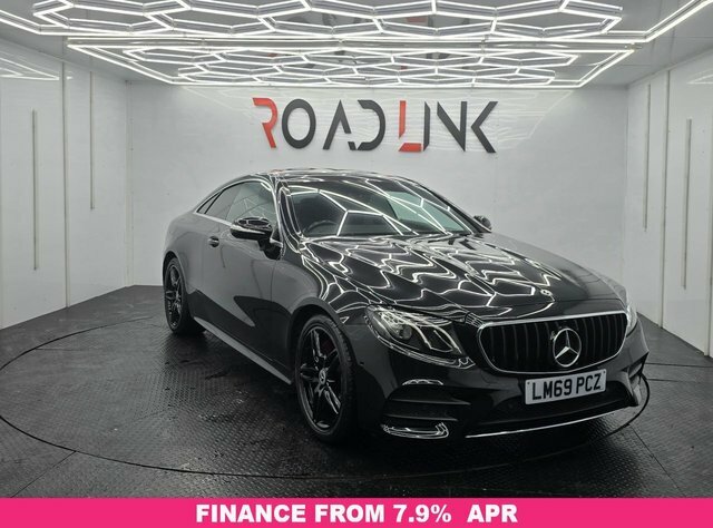 Mercedes-Benz E Class 2.0 E220d Amg Line Coupe G-tronic Euro Black