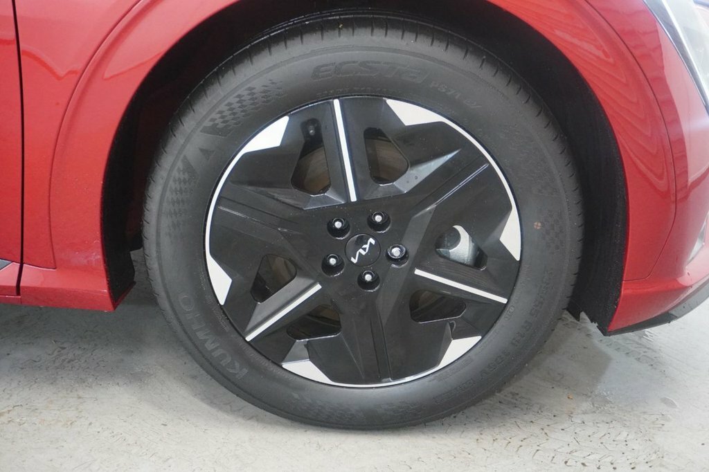 Kia EV6 Hatchback DYZ6649 Red #3