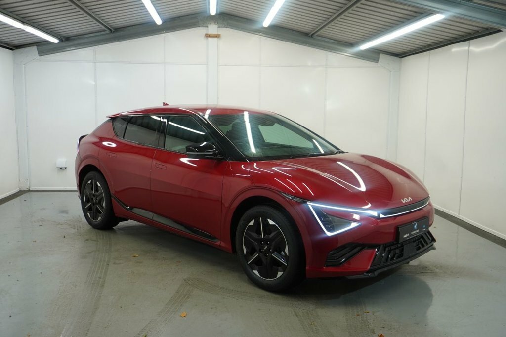 Kia EV6 Hatchback DYZ6649 Red #2