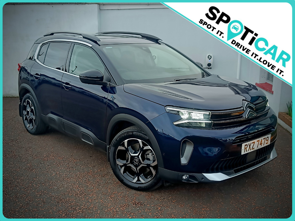 Citroen C5 Aircross 2022 Citroen C5 Aircross Shine Plug-in Hybridex Blue