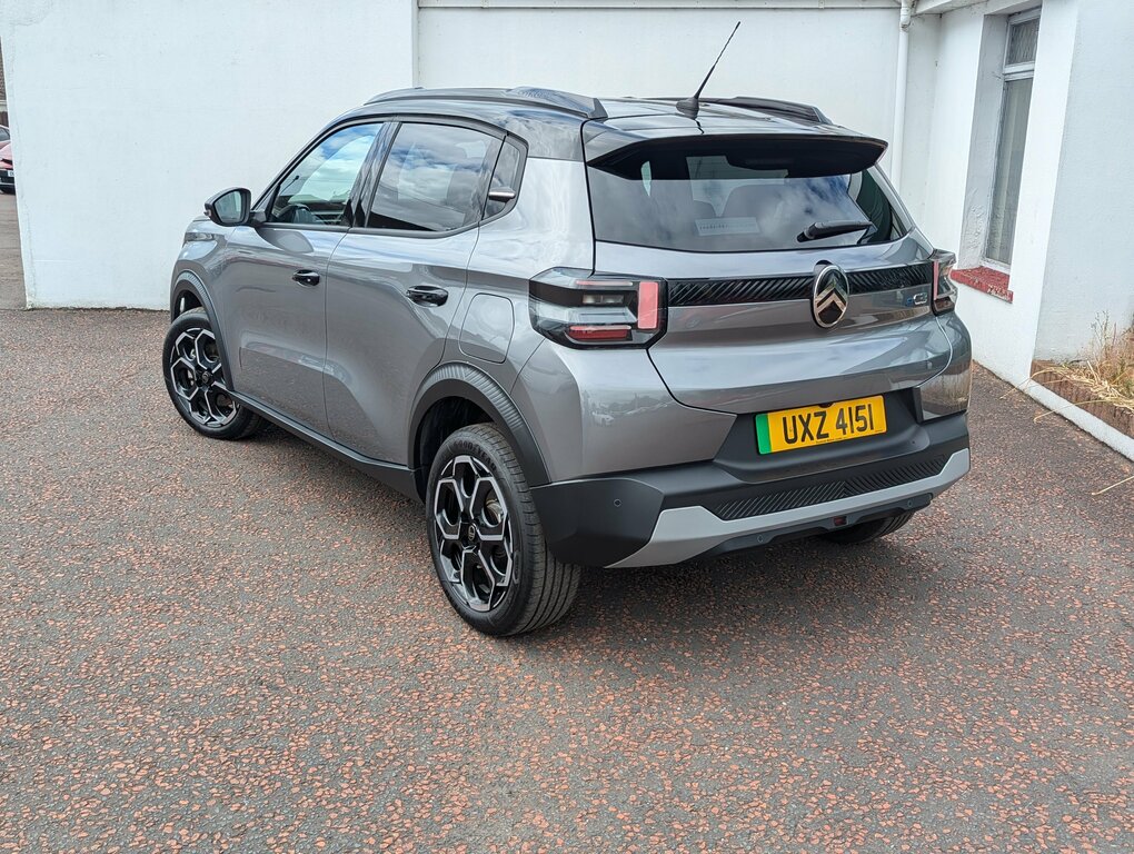 Citroen 2025 Citroen Ec3 Max 83Kw Ex Demo 500 Miles Fr UXZ4151 Grey #3