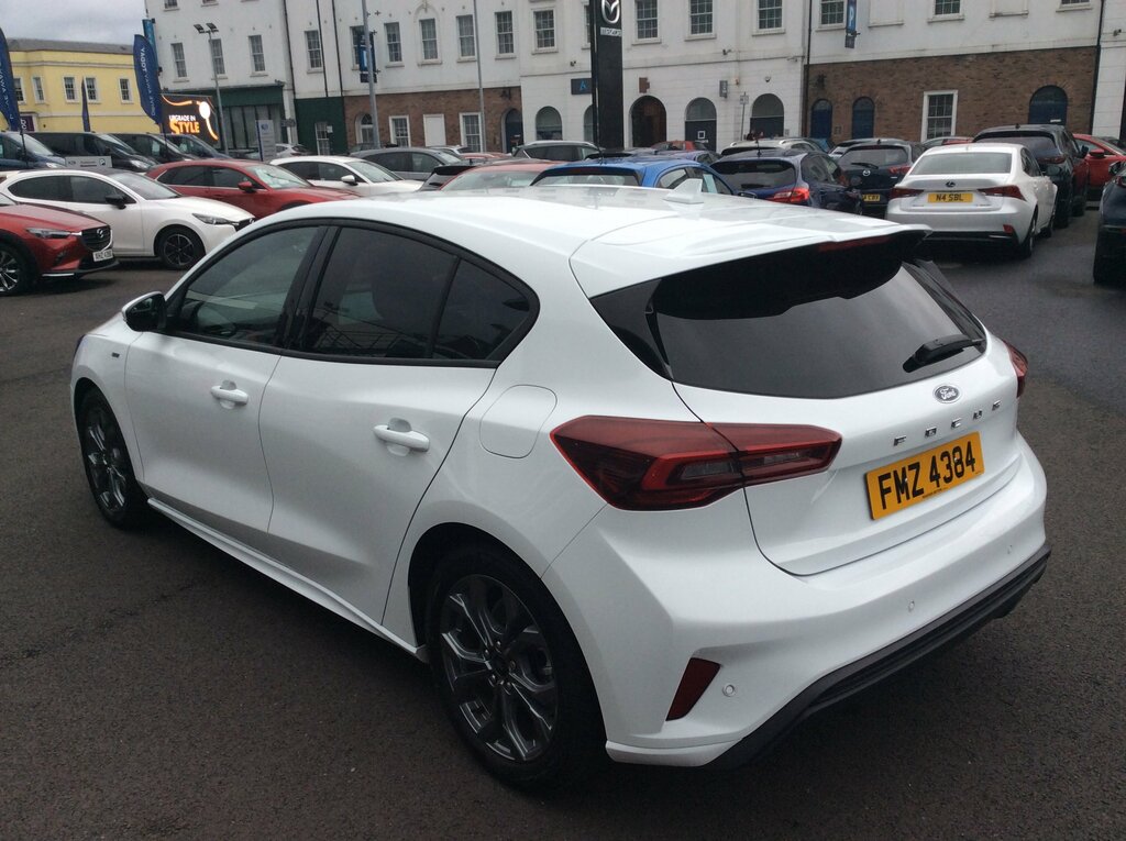 Ford Focus 2024 Ford Focus 1.0 St-line Mhev FMZ4384 White #6