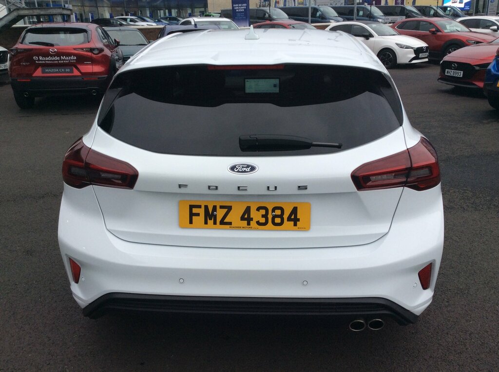 Ford Focus 2024 Ford Focus 1.0 St-line Mhev FMZ4384 White #4