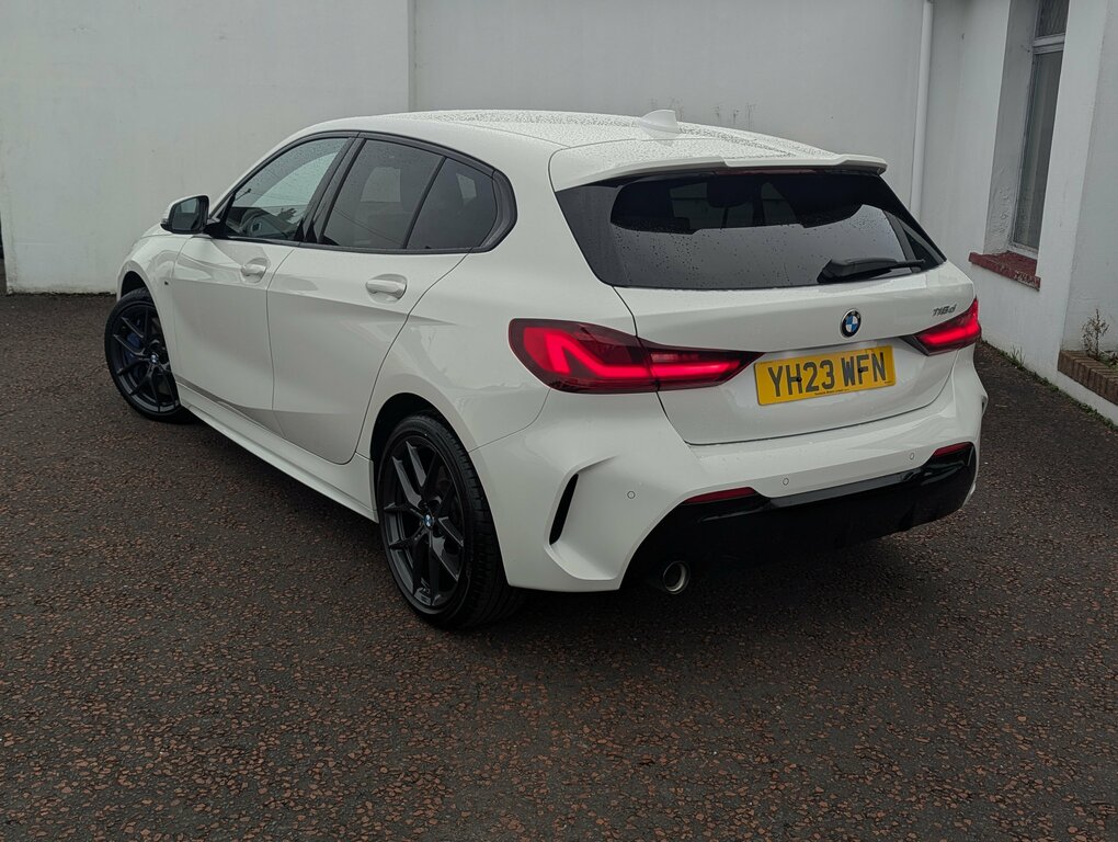 BMW 1 Series 2023 Bmw 116D M Sport White #3