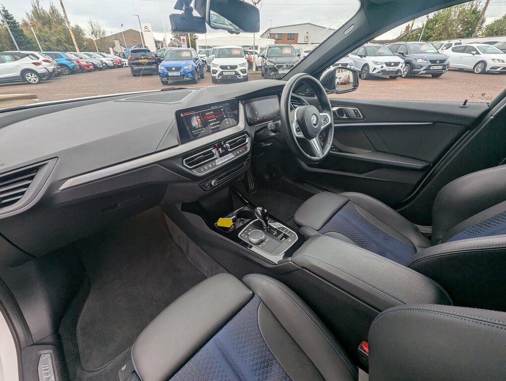 BMW 1 Series 2023 Bmw 116D M Sport White #2