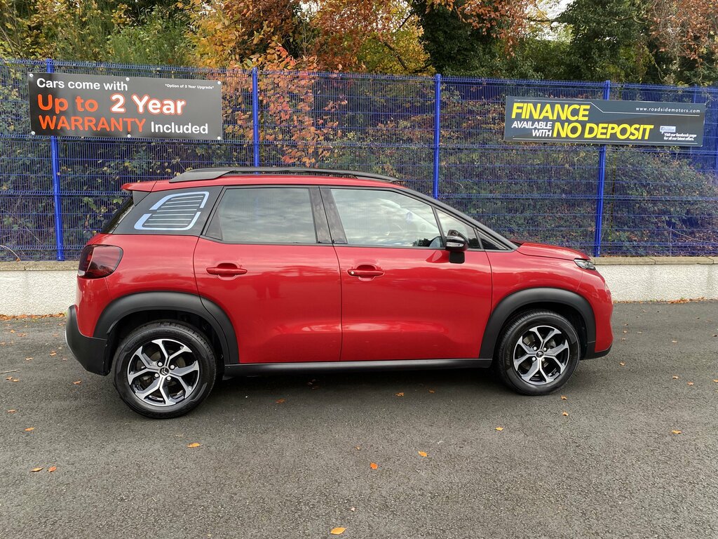 Citroen C3 Aircross 2022 Citroen C3 Aircross 1.2 Pt Shine 110 XGZ1152 Red #2