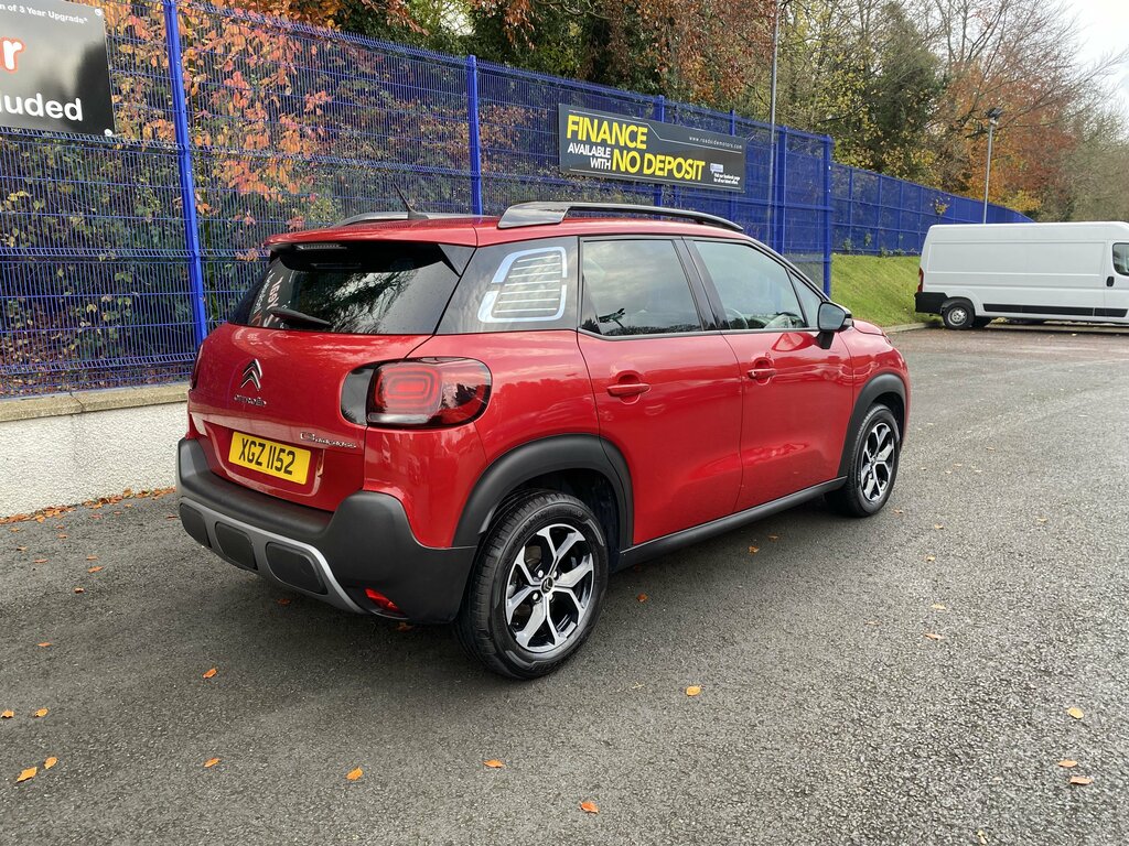 Citroen C3 Aircross 2022 Citroen C3 Aircross 1.2 Pt Shine 110 XGZ1152 Red #3
