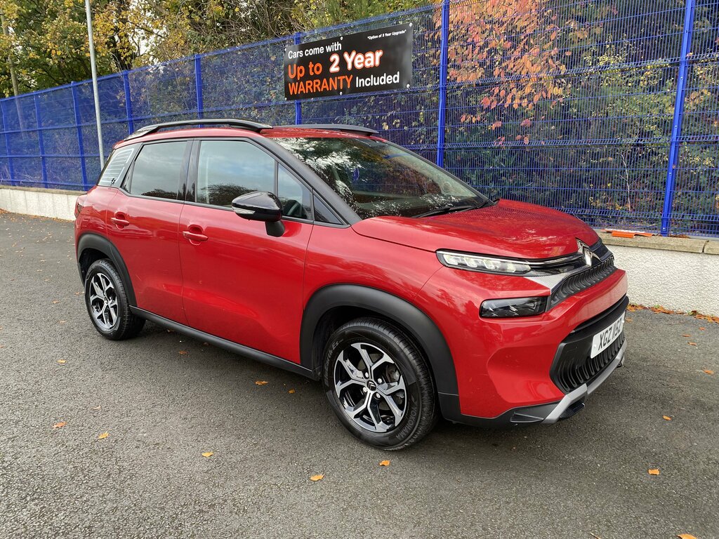 Citroen C3 Aircross 2022 Citroen C3 Aircross 1.2 Pt Shine 110 Red