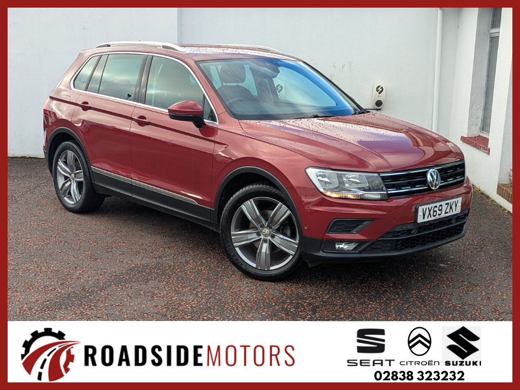 Volkswagen Tiguan 2019 Volkswagen Tiguan Match 150Bhp Tsi 29,600 M Red